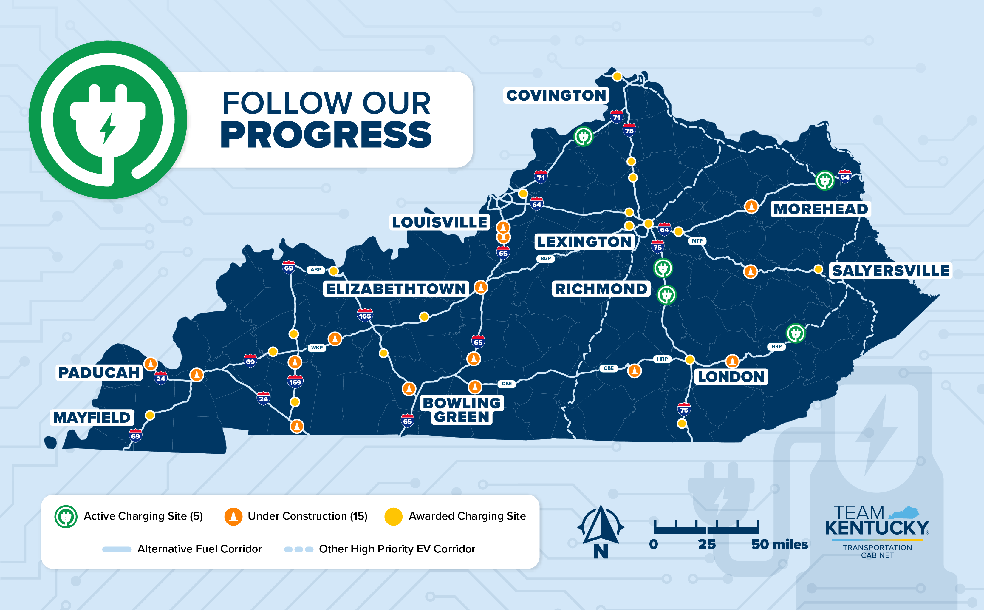 EV Charging Map as of Jan2026